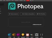 Aprende cargar fuentes Photopea, editor gratuito fuerte competencia Photoshop