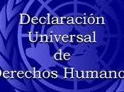 Declaración Universal Derechos Humanos.