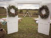 Puertas boda campestre