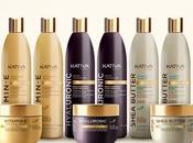 Productos capilares activos para embellecer cabello, línea Kativa Luxury
