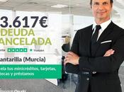 Repara Deuda Abogados cancela 33.617€ Alcantarilla (Murcia) Segunda Oportunidad