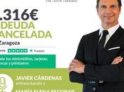 Cárdenas entrevista mujer Zaragoza (Aragón) cancelado 9.316 Repara Deuda Abogados