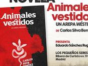 Presentación novela Animales vestidos beneficio cultural Zona descarga