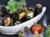 Mejillones vapor vino blanco laurel