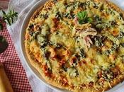 Pizza carnes cocido