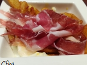 Huevos rotos jamón patatas