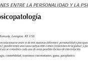 Relaciones entre personallidad psicopatología Forum World Psychiatry