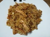 Arroz saltado lomo