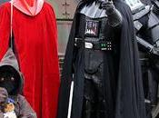 #StarWars: Darth Vader secuaces asisten inauguración sede Comando Espacial Fuerzas Armadas #Alemania