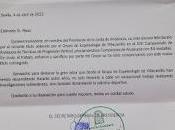 Carta Secretaría General Presidencia Junta Andalucía
