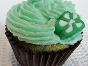 Mini cupcakes color verde