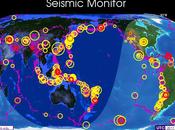 Información, terremotos activos tiempo real