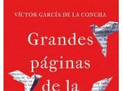 «Grandes páginas literatura española», Víctor García Concha