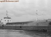 1967:el gánguil «Reinosa» bahía