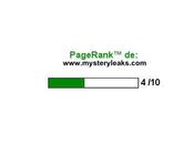 Mysteryleaks.com obtiene PageRank 4/10