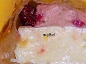 Camembert croute foie frambuesas