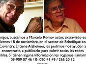 Buscan actor Chileno Marcelo Romo