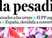 hoy, 2011, fin, finaliza ESPAÑA, etapa Zapatero