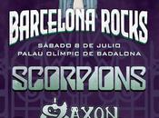 Barcelona Rocks julio Scorpions Saxon