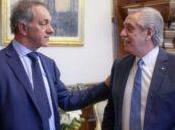 Alberto recibió Scioli