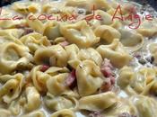 Tortellinis crema pollo