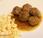 Guiso albóndigas curry
