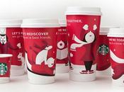 packaging realidad aumentada Starbucks para Navidad