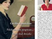 “Palabras respiran” premio GAYA nuevo libro poemas Cecilia Castro Lee. Nery Santos Gómez