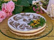 Tarta marmolada queso chocolate almendras