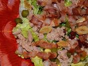 Ensalada bacon atún