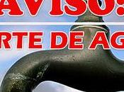 Corte agua