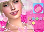 Sims Accessory: Barbie movie seashell earrings