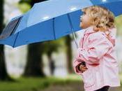Paraguas reflectante para mantener seguros niños