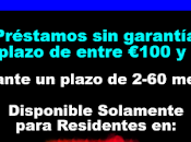 Préstamos garantía corto plazo entre €100 €50.000