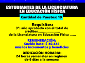 Estudiantes licenciatura educación física