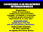 Licenciado-a relaciones internacionales