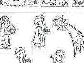 Recortables belenes para colorear