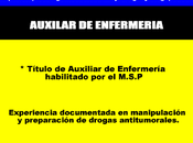 Auxilar enfermeria