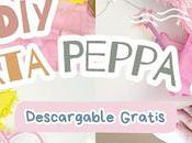 Como hacer propia piñata peppa descargable gratis