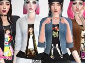 Sims Clothing: 2NE1 FanGirl Clothes Updated 2023