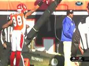 Espectacular touchdown