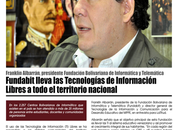 Fundabit lleva tecnologías información libre todo territorio nacional