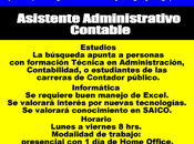 Asistente Administrativo Contable