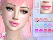 Sims Makeup: GML's Candy palette gloss LG01