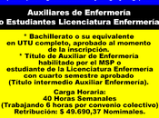 Auxiliares Enfermería Estudiantes Licenciatura (Las Piedras)