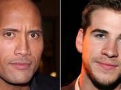 Liam Hemsworth Dwayne Johnson Empire State