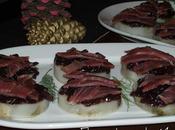 Montaditos batatas cebolla caramelizada