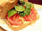 Bocata queso verduras