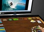 ViewSonic presenta 2012 escritorio futuro nueva superficie trabajo pantalla táctil pulgadas