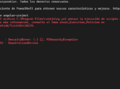 Solución problemas ejecución scripts Windows cuando mensaje: puede cargar archivo porque está deshabilitada este sistema”